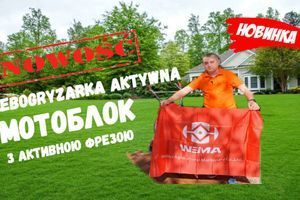 🔥NOWOŚĆ🔥 Glebogryzarka aktywna 💥НОВИНКА💥 мотоблок з активною фрезою #WEIMA #WMX520 zdjęcie