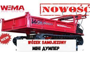 💥NOWOŚĆ💥Spalinowa mini wywrotka #WEIMA #WM7B500H❗ zdjęcie